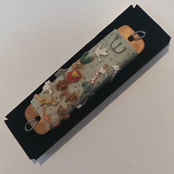Hand Painted Noah's Ark Mezuzah including scroll - Picture 2 of 3